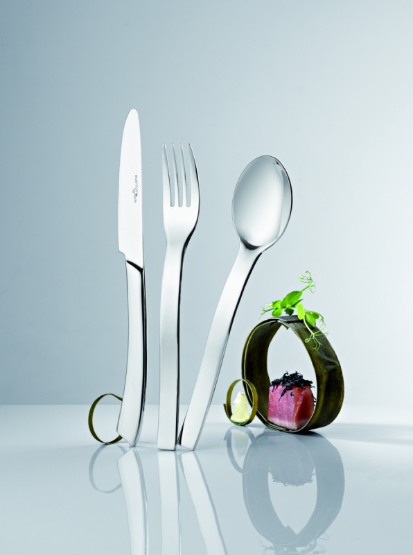 Fourchette de table inox 18/10 20,8 cm Alinea Eternum