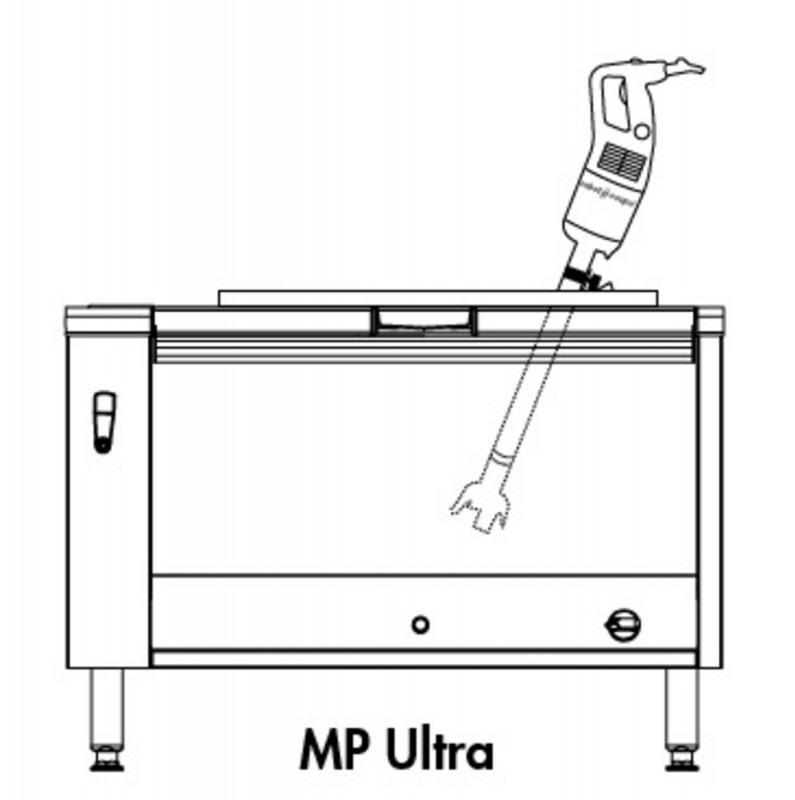 Combiné mixeur - fouet MP450 ULTRA 100 L 500 W 230v Robot Coupe
