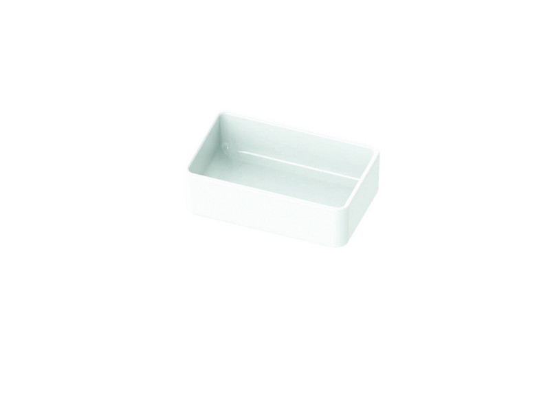 Sucrier rectangulaire blanc porcelaine 15 cl 11,6 cm Brasserie Astera