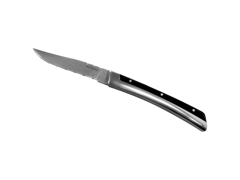 Couteau à steak noir 22,5 cm Supreme Pro.mundi