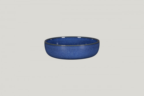 Assiette coupe creuse rond bleu porcelaine Ø 16 cm Rakstone Ease Rak