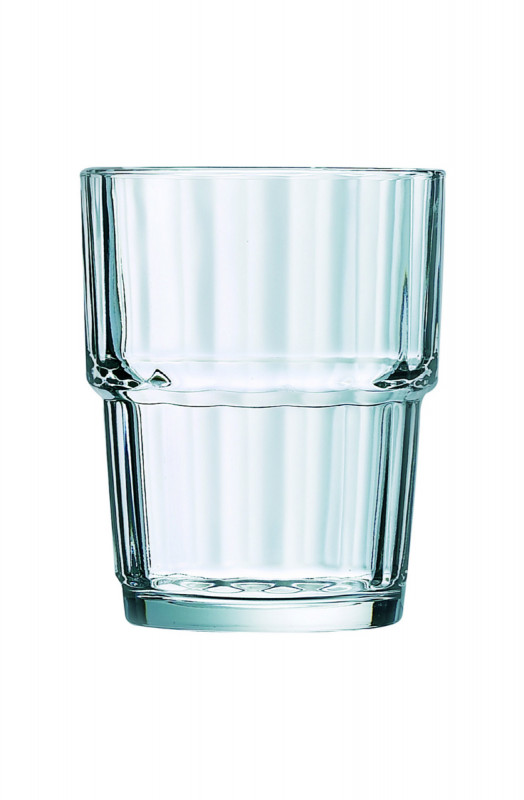 Gobelet forme basse verre trempé 25 cl Norvege Arcoroc