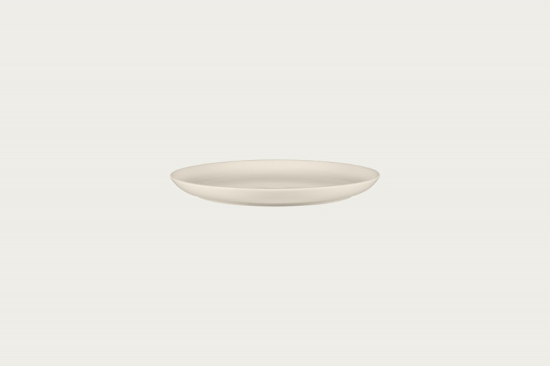 Assiette coupe plate rond ivoire porcelaine Ø 20,8 cm Fedra Rak