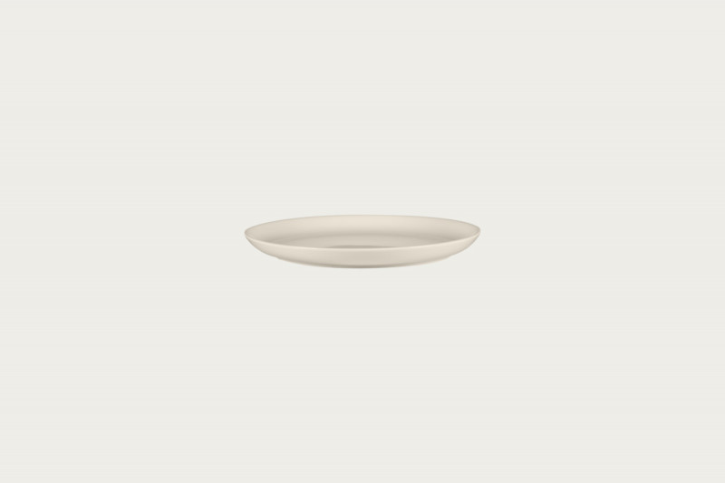 Assiette coupe plate rond ivoire porcelaine Ø 17,9 cm Fedra Rak