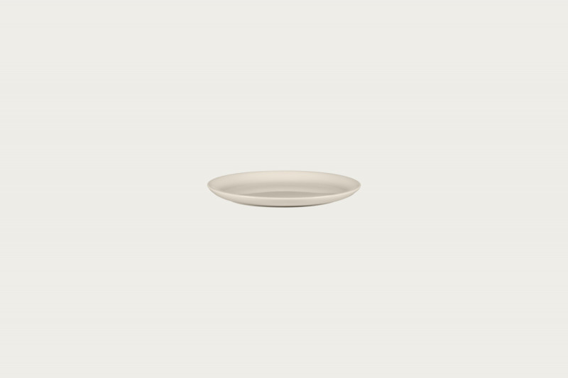 Assiette coupe plate rond ivoire porcelaine Ø 14,8 cm Fedra Rak