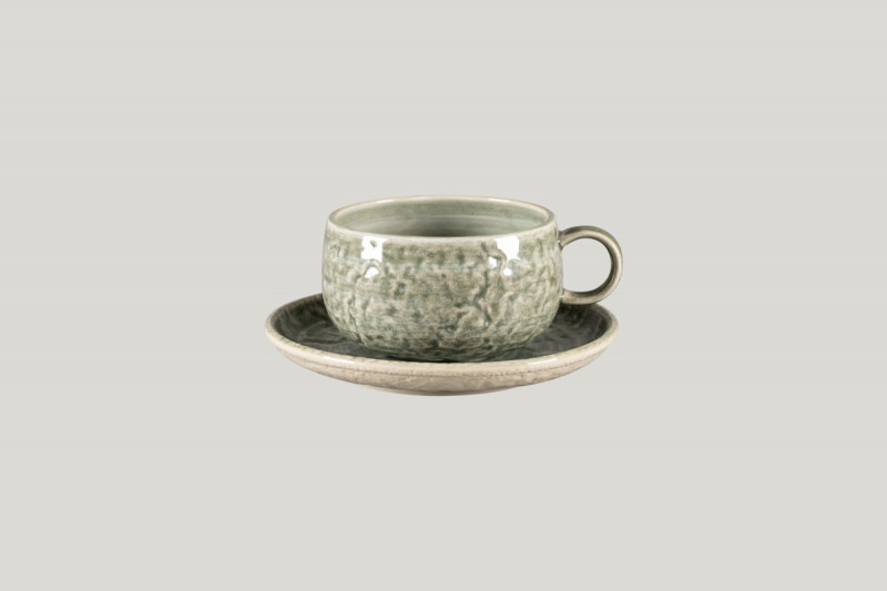 Tasse à déjeuner rond Sage porcelaine 40 cl Ø 11 cm Krush Rak