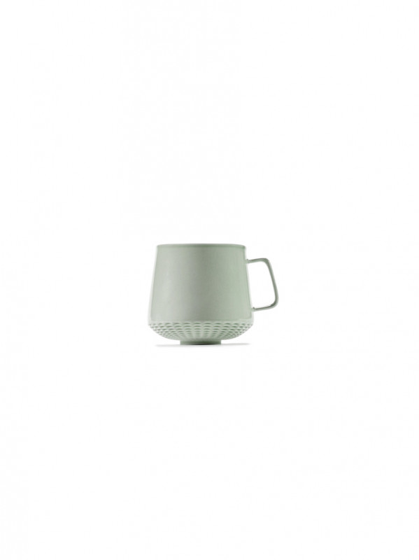 Tasse à thé rond vert porcelaine Ø 8,4 cm Nido Serax