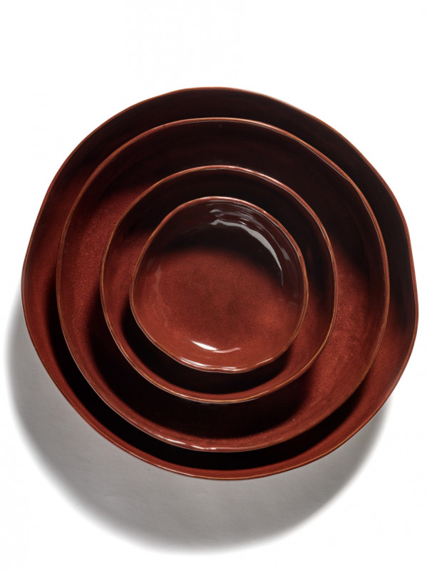 Bol rond Venetian red grès émaillé 16,5 cm La Mère Serax